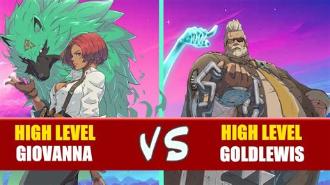 Ggst Joeldunne Giovanna Vs Fanny Goldlewis Guilty Gear Strive