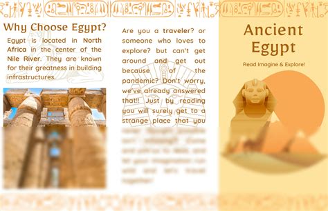 SOLUTION Travel Brochure Ancient Egypt Studypool