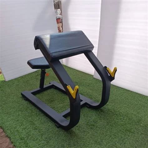 Matt Black Miled Steel Preacher Curl Bench For Gym At Rs In Raipur