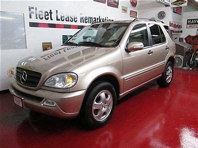 Sell Used NO RESERVE 2003 MERCEDES BENZ ML350 LOW MILES In Wilmington