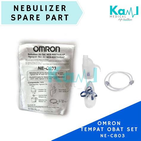 Jual Omron Nebulizer Kit Set NE C803 Tempat Obat Nebu Omron NE C803