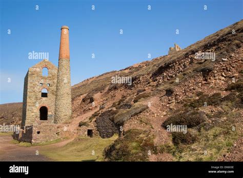 Cornwall Tin Mines England Uk Near St Agnes Beacon On The South West