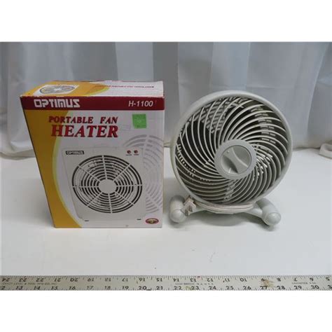 Optimus Portable Heater And Fan Schmalz Auctions