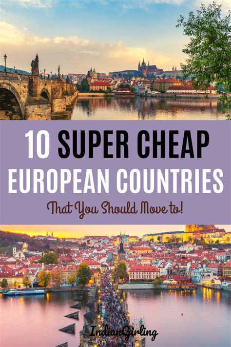 The Cheapest Places In Europe To Live For Nomadic Souls | Europe travel ...