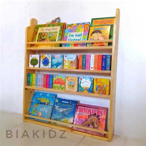 Jual Rak Buku Anak Montessori Kota Bandung Biakidzid Tokopedia