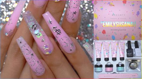 New Makartt X Emily Susanah Polygel Kit Unboxing Review New Year Nails