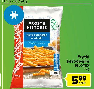 Frytki Do Piekarnika Karbowane Iglotex Proste Historie Cena