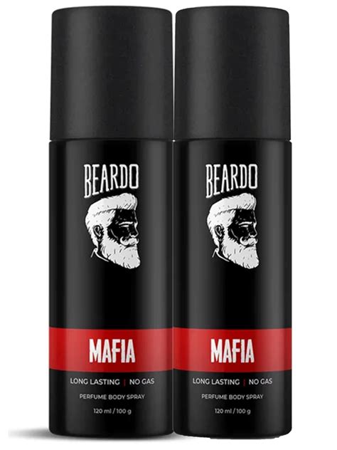 Buy Beardo Mafia Perfume Body Spray For Men 120ml X 2 Oriental