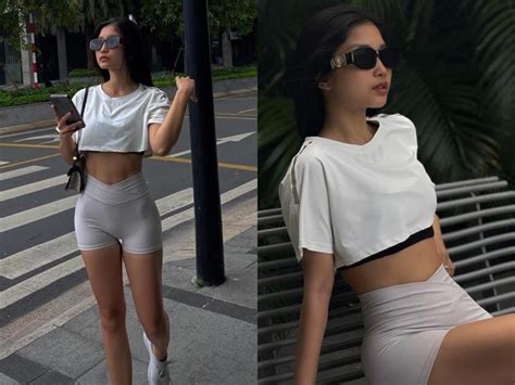 Hot girl phòng gym Vũng Tàu diện đồ tập không lộ hàng