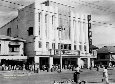 Times Theater Erected 1939 Quezon Boulevard Quiapo Manila The