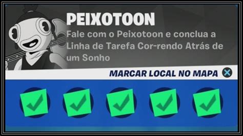 COMO COMPLETAR AS MISSÕES DO PEIXOTOON FORTNITE YouTube