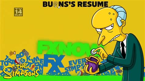 The Simpsons Burn S Resume Fxx Bumper Youtube