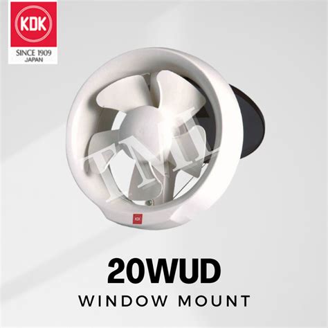 KDK 20WUD Exhaust Fan Window Mount Ventilating Fan Ventilation Fan