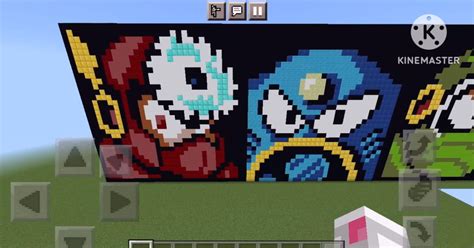 ドット絵 マイクラでロックマン2〜6、9〜10ボスのドット絵作ってみた そめり 動画作ってるのイラスト Pixiv