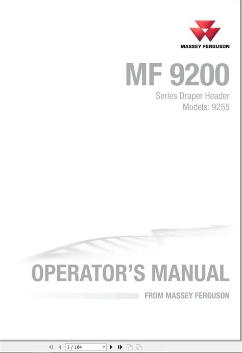 Massey Ferguson Tractor Operator Manual A Pdf