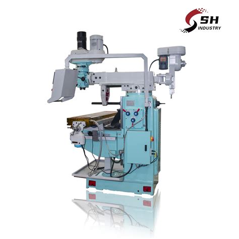 X W Horizontal Vertical Universal Chinese Turret Milling Machine