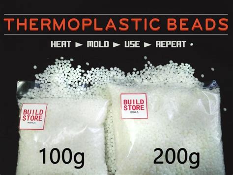 Moldable Thermoplastic Polymorph Beads Poly Pellet (100Grams) Moldable ...