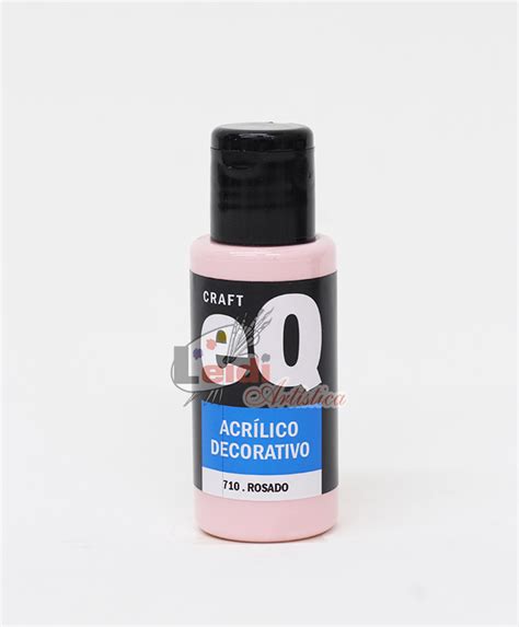 Acrilico Decorativo EQ ARTE Rosado 710