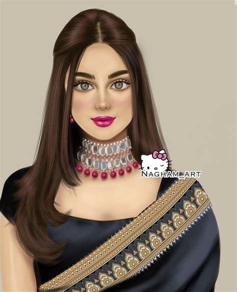 Pin By Aatika Farooqi On Art Cute Girl Illustration Cute Girl