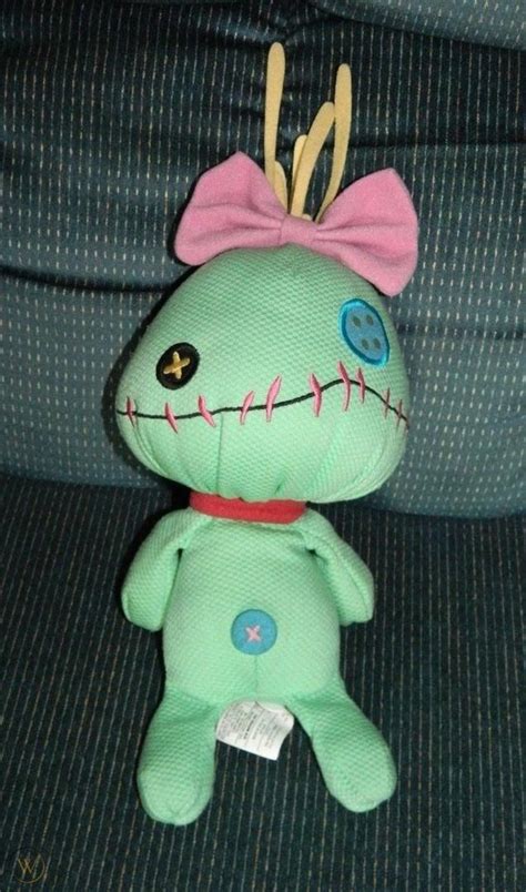 Rare Scrump Plush Rag Doll Lilo Stitch Disney Store