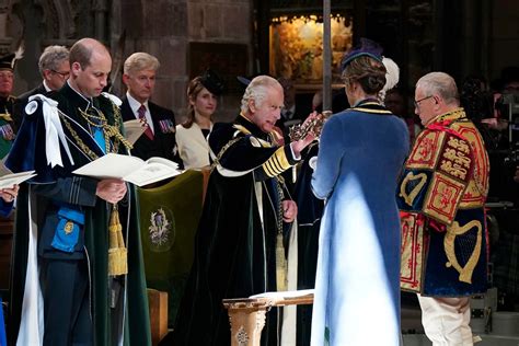 King Charles Iii Has Coronation Ceremony In Edinburgh Scotland The