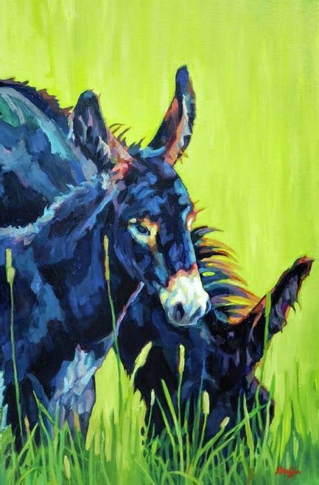 Equine Artists International Colorful Contemporary Animal Artwild