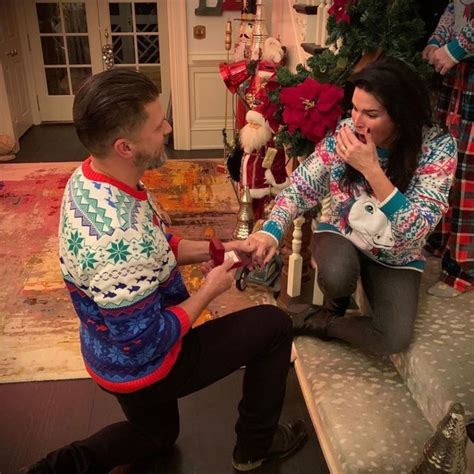 Angie Harmon and Greg Vaughan Are Engaged: 'Marry Christmas!'