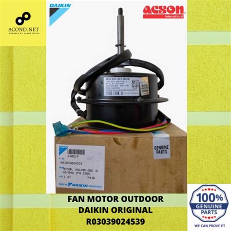 YSL18 28C C3 DAIKIN YORK ACSON OUTDOOR FAN MOTOR ALC18C 20C