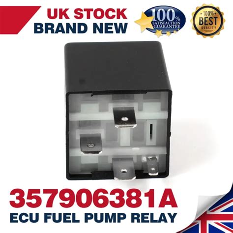 Vw Ecu Fuel Pump Relay Golf Caddy Corrado T Audi A J A