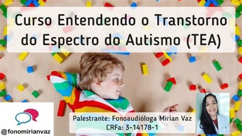 Entendendo O Transtorno Do Espectro Do Autismo TEA 2020 Online Sympla