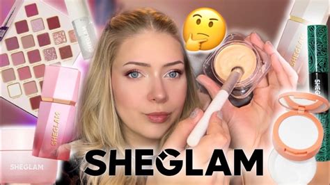 Full Face Of SHEGLAM Testing TikTok VIRAL SHEIN Makeup Kayla Marie