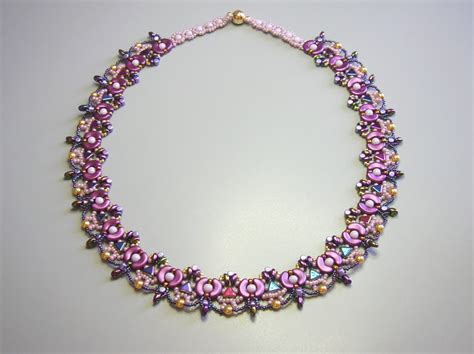 Tutorial Dantella Necklace Arcos And Minos Kheops Super Duo And Pearl