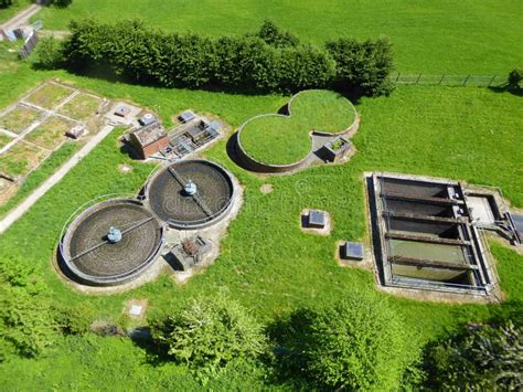 Filter Beds In Sewage Treatment Works Stock Photo Image Of Quality