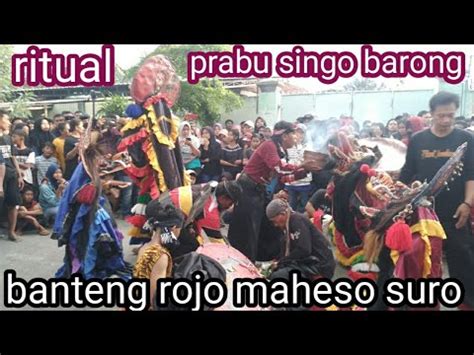 Ritual Singo Barong Live Mojojejer Mojowarno Ph Pro Channel Youtube