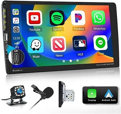 Autoradio Carplay Din Android Auto Avec Cran Pouces Cran