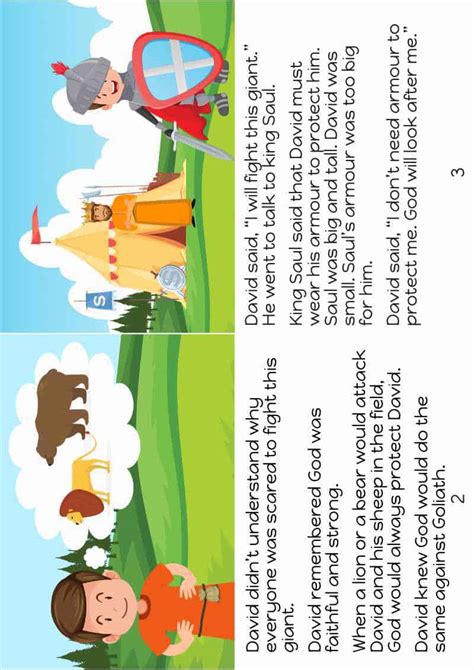 David And Goliath Bible Lessons For Kids Trueway Kids