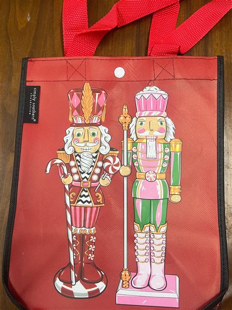 Nutcracker Reusable Tote Bag Small Sweet Southern Charm