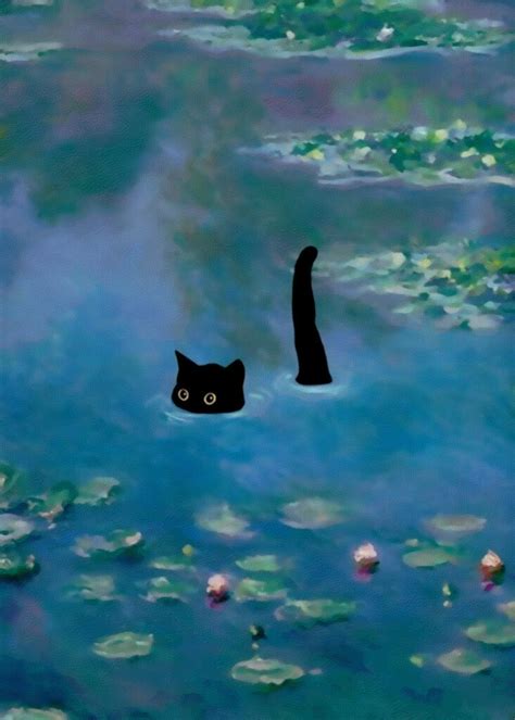 Claude Monet son chat et les Nymphéas à l ombre d un paradoxe en fleur