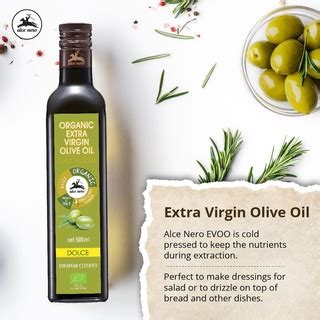 Alce Nero Organic Balsamic Vinegar Extra Virgin Olive Oil Combo