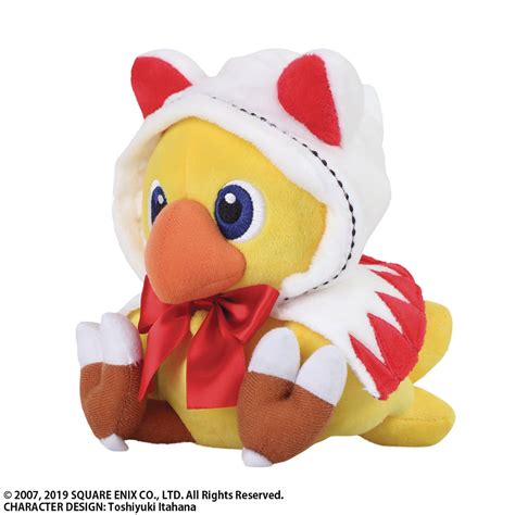 Jun219520 Chocobos Mys Dungeon Every Buddy Chocobo Plush Wht Mage Ver