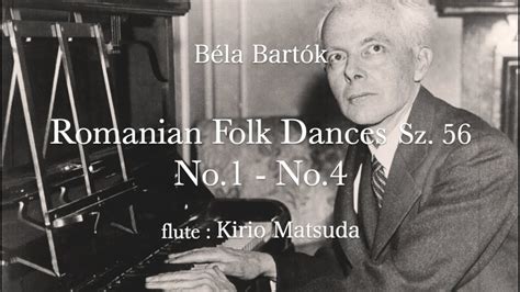 Romanian Folk Dances Sz No No B La Bart K Flute Kirio