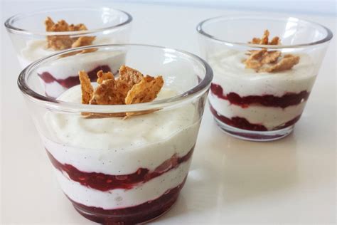 Coppette Di Yogurt Greco E Marmellata Di Lamponi Fidelity Cucina