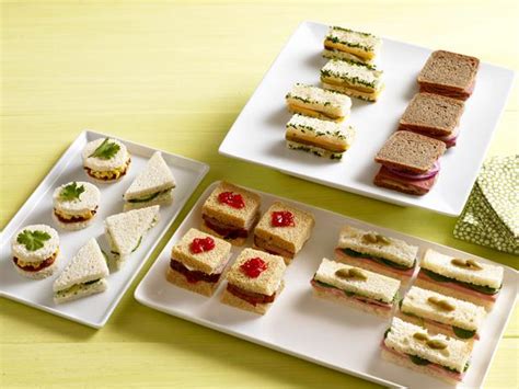 50 Tea Sandwiches : Recipes and Cooking : Food Network | Recipes, Dinners and Easy Meal Ideas ...