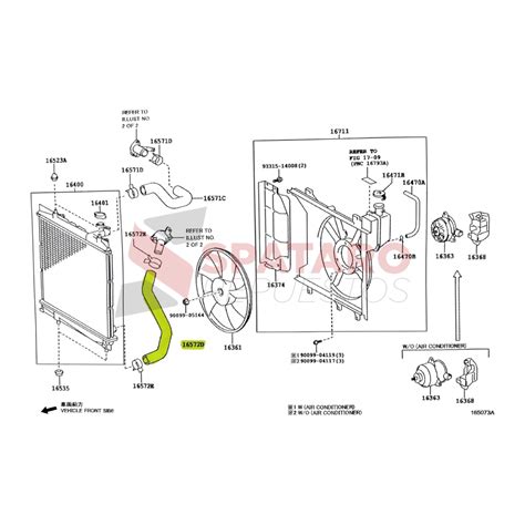 Manguera Inferior De Radiador Etios Nacional Repuestos Toyota