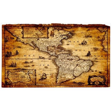 Adesivo Mapa Mundi Antigo De Parede Decorativo 120x70cm M52