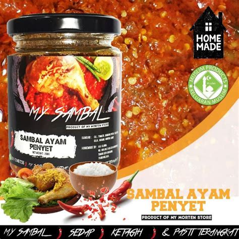 My Sambal 💥Sambal Ayam Penyet💥 | Shopee Malaysia