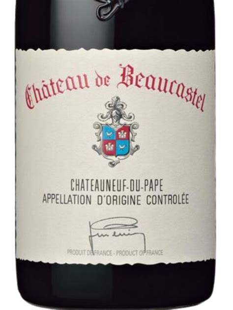 CHATEAU DE BEAUCASTEL Châteauneuf du Pape 2020 Wine Paradise