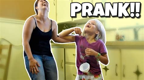 Water Funnel Prank On My Kids 💙 I Am Kristin Youtube