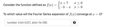 Solved Consider The Function Defined As F X 5x 7 2