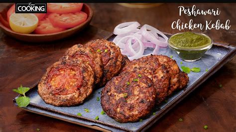 Peshawari Chicken Kebab Chicken Recipe Chapli Kabab Street Food